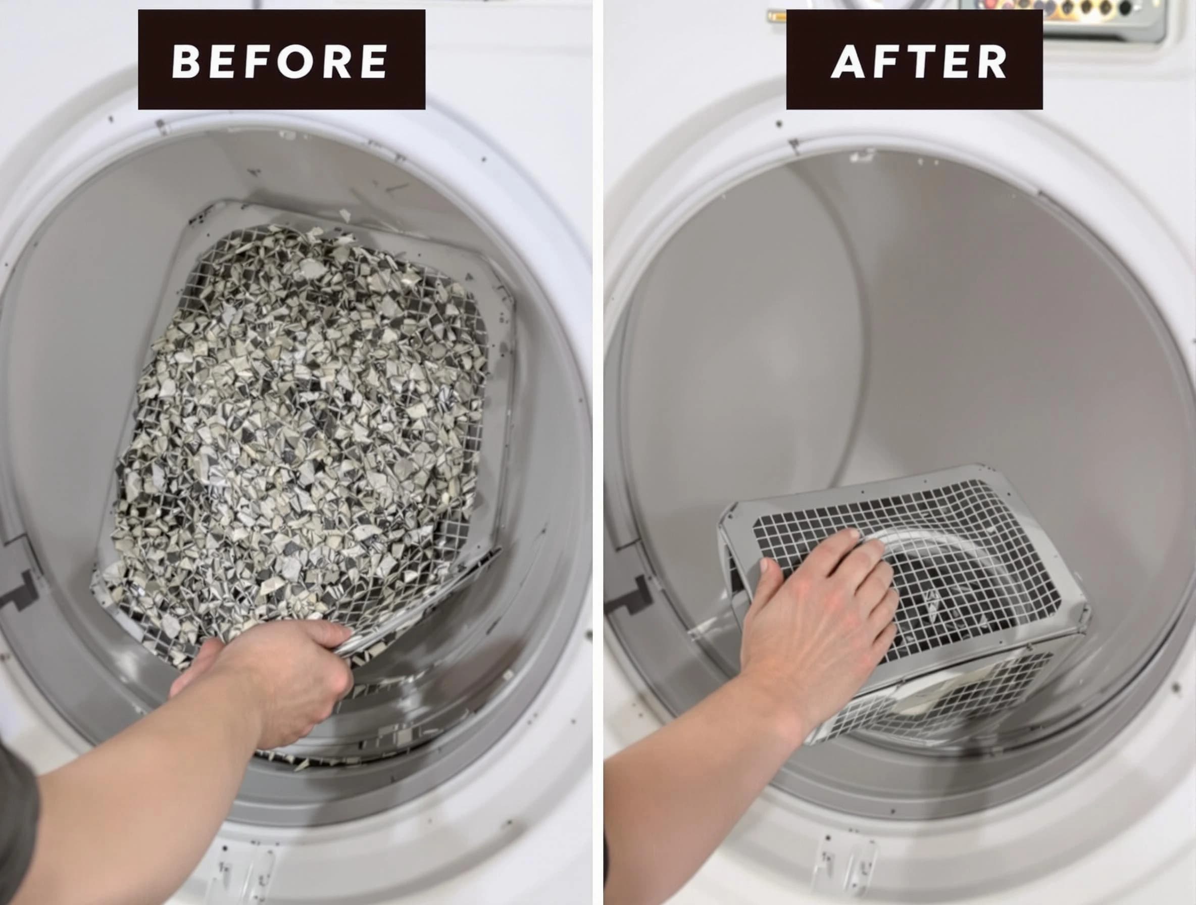 Professional lint trap cleaning by Tyrone Dryer Vent Cleaning in Tyrone