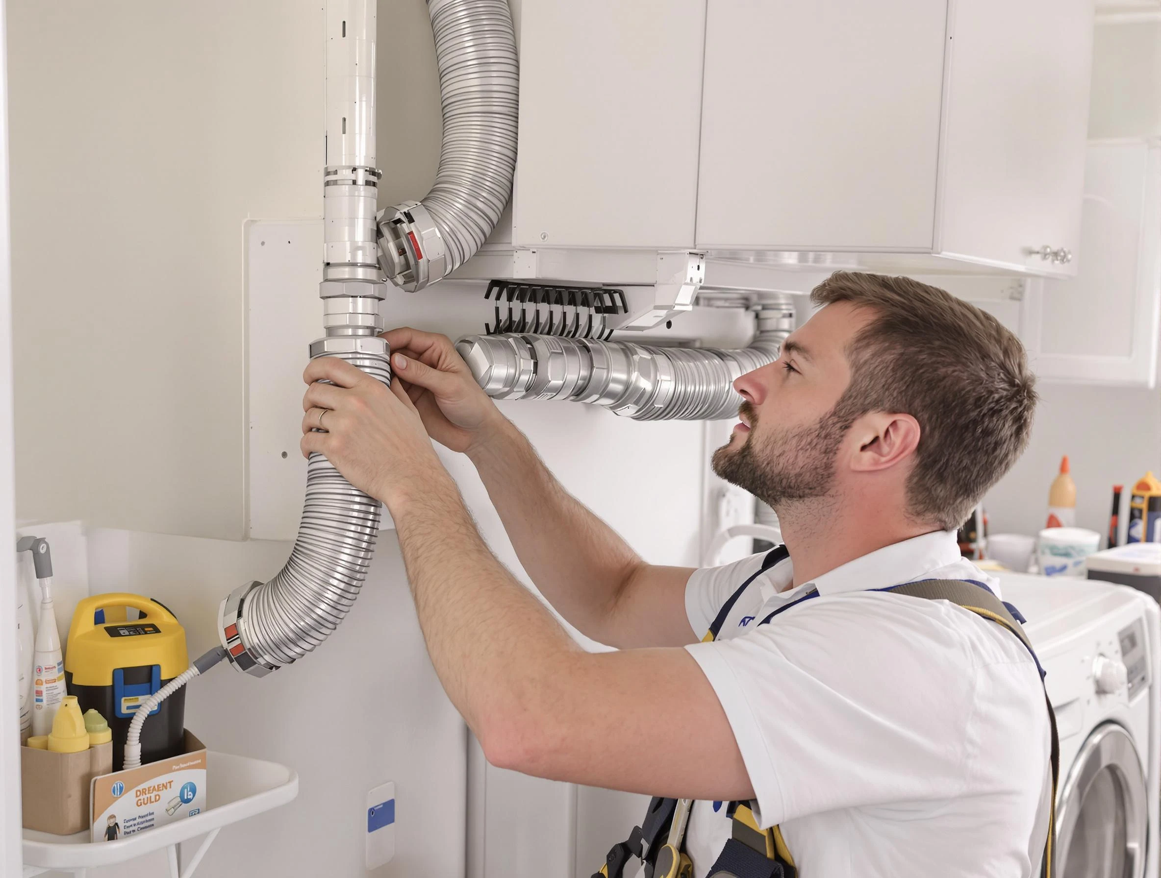 Professional dryer vent repair and installation by Tyrone Dryer Vent Cleaning in Tyrone